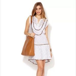 BCBG "Harlow" lace white cocktail dress Size Small